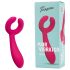 Easytoys Par - genopladelig, vandtæt parvibrator (pink)