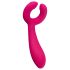 Easytoys Par - genopladelig, vandtæt parvibrator (pink)