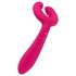 Easytoys Par - genopladelig, vandtæt parvibrator (pink)