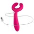Easytoys Par - genopladelig, vandtæt parvibrator (pink)