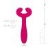 Easytoys Par - genopladelig, vandtæt parvibrator (pink)