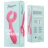 Easytoys Par - genopladelig, vandtæt parvibrator (pink)