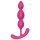 Cheeky Love - perlekugle anal plug (pink)