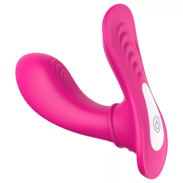 Dreamtoys Essentials - bærbare G-punkts stimulerende trussevibrator (magenta)