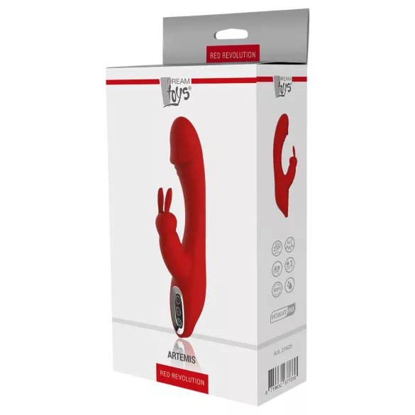Red Revolution Artemis - klitorisvibrator med arm - rød
