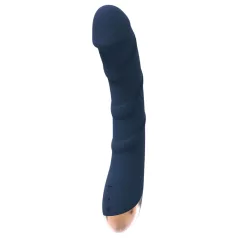   Goddess Atlas - G-punkt vibrator - genopladelig vandtæt med varme - blå