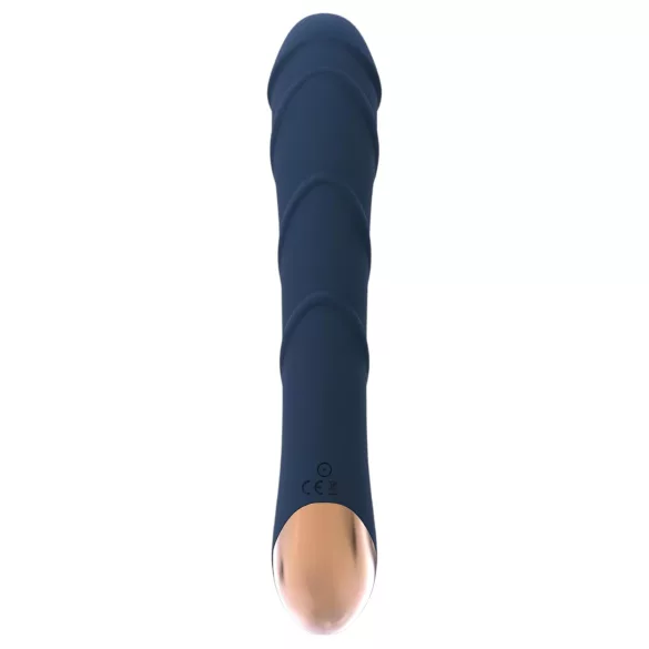 Goddess Atlas - G-punkt vibrator - genopladelig vandtæt med varme - blå
