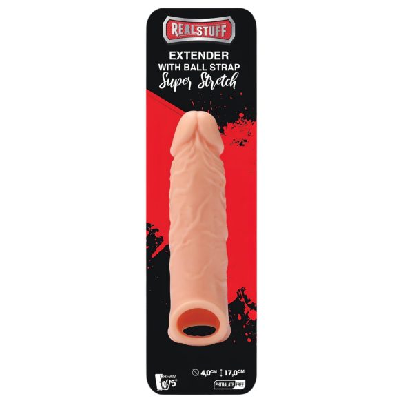 RealStuff Forlænger 6,5 - penisovertræk - naturlig (17 cm)