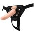 RealStuff Strap-On - slankt, påspændeligt dildo (naturfarvet)