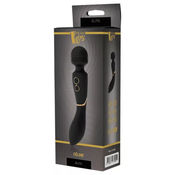 Elite Celine - G-punkt vibrator - vandtæt - sort