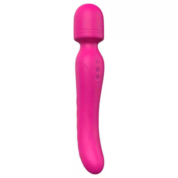 Vibes of Love - wand vibrator - genopladelig, varmende, massage - pink