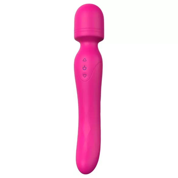 Vibes of Love - wand vibrator - genopladelig, varmende, massage - pink