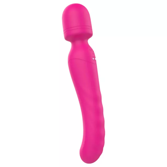 Vibes of Love - wand vibrator - genopladelig, varmende, massage - pink