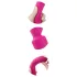 Vibes of Love - wand vibrator - genopladelig, varmende, massage - pink