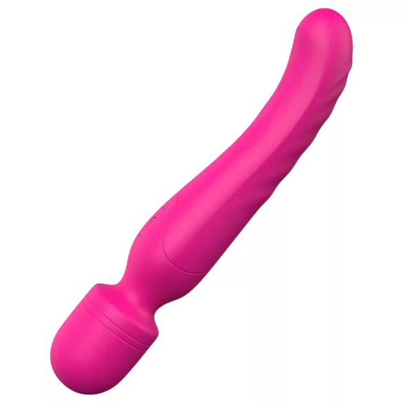 Vibes of Love - wand vibrator - genopladelig, varmende, massage - pink