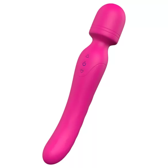 Vibes of Love - wand vibrator - genopladelig, varmende, massage - pink