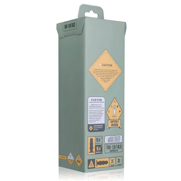 BUTTR - dildo med sugekop - sort