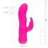 Easytoys Mad Rabbit – kaninvibrator med klitorisstimulator (pink)