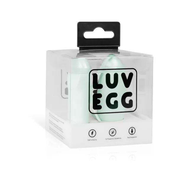 LUV EGG - vibrerende æg med fjernbetjening - genopladelig - grøn