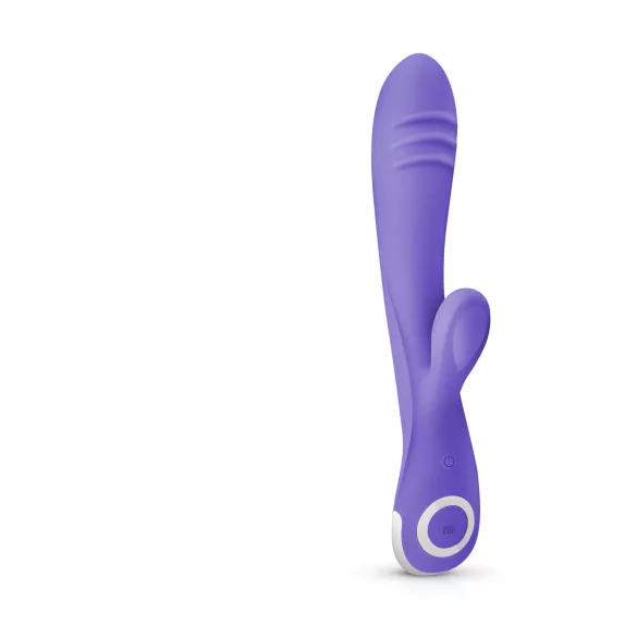 Good Vibes Only Fane Rabbit - rabbitvibrator med klitorisarm - silikone lilla