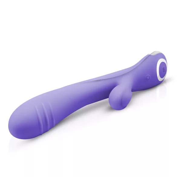 Good Vibes Only Fane Rabbit - rabbitvibrator med klitorisarm - silikone lilla