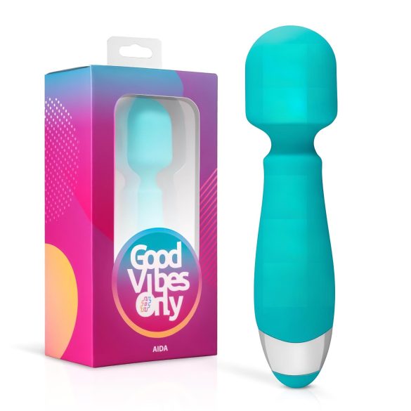 Good Vibes Aida - vandtæt massagevibrator (turkis)