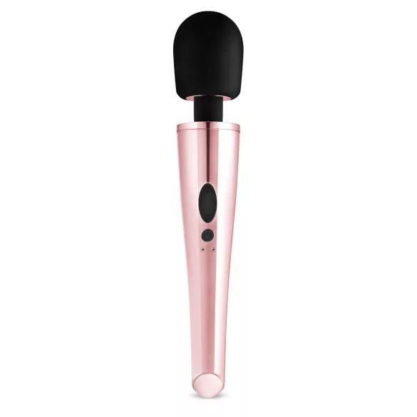 Rosy Gold - wand vibrator - genopladelig massage stimulator - rosegold