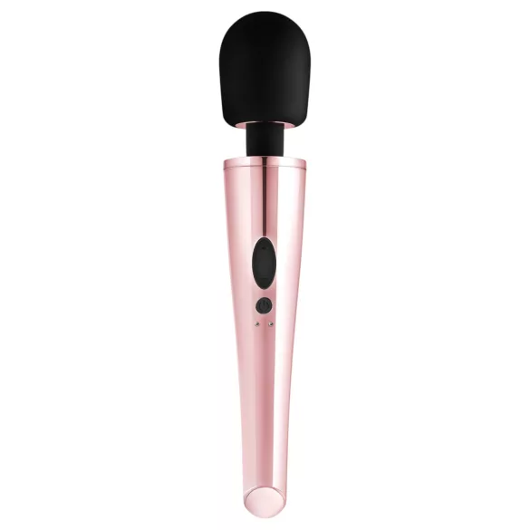 Rosy Gold - wand vibrator - genopladelig massage stimulator - rosegold