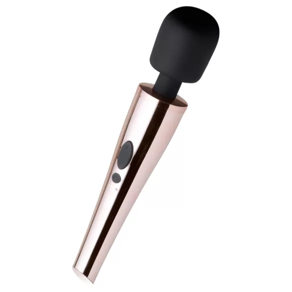 Rosy Gold - wand vibrator - genopladelig massage stimulator - rosegold