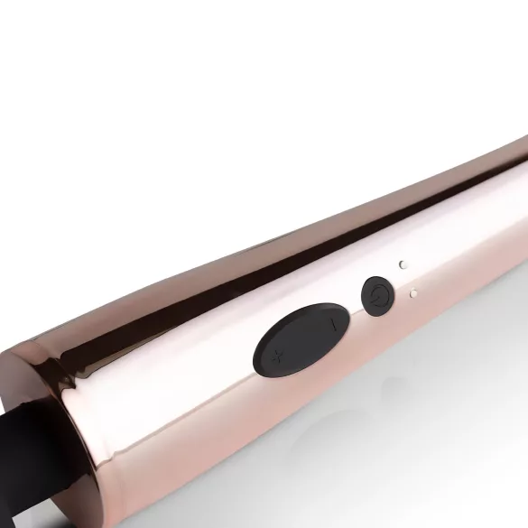 Rosy Gold - wand vibrator - genopladelig massage stimulator - rosegold