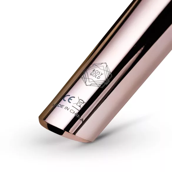 Rosy Gold - wand vibrator - genopladelig massage stimulator - rosegold
