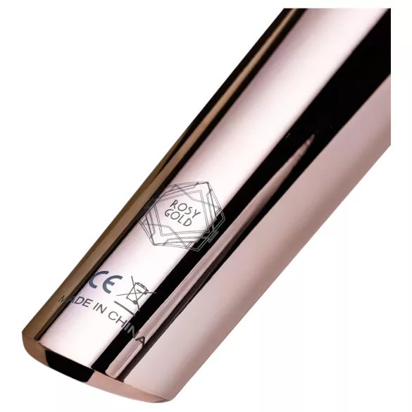 Rosy Gold - wand vibrator - genopladelig massage stimulator - rosegold