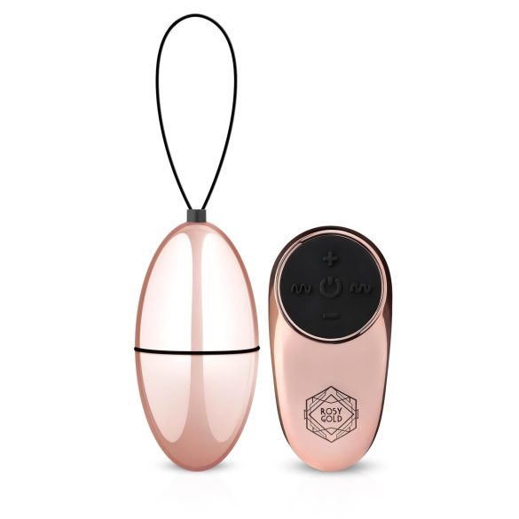 Rosy Gold Æg - vandtæt, vibrerende æg (rosegold)