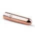Rosy Gold Mini - genopladelig, mini stavvibrator (roseguld)