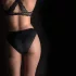 Pantyrebel - trådløs, radiostyret vibratortrusse, sort (S-L)