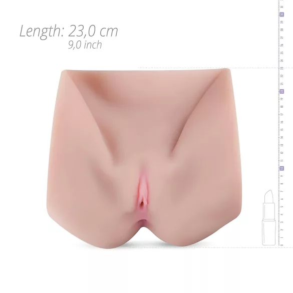 FWB - realistisk vagina masturbator - åben design