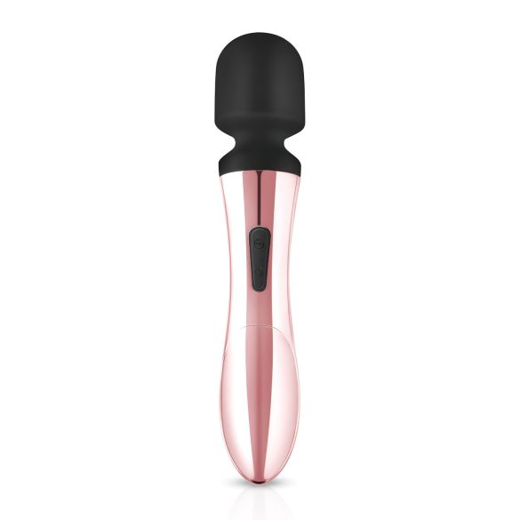 Rosy Gold Wand Curve - genopladelig massagestav (rosegold)