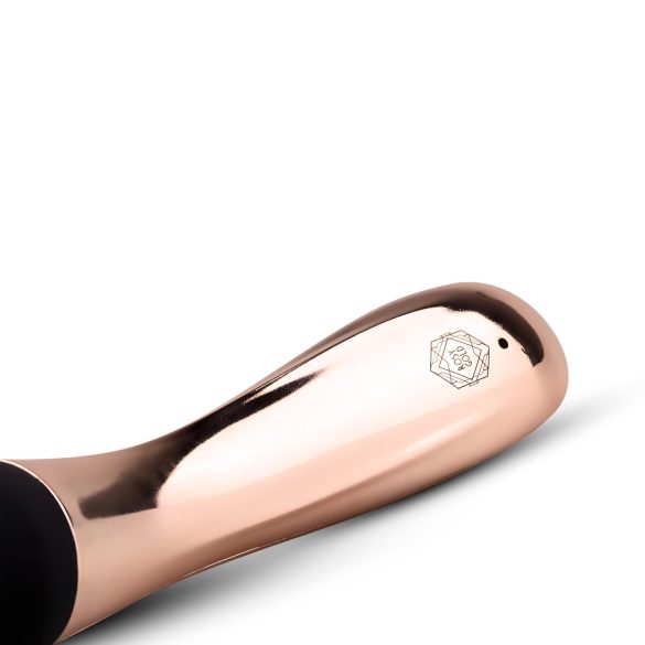 Rosy Gold Wand Curve - genopladelig massagevibrator (rosegold)