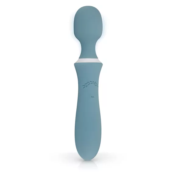 Bloom Orchid Wand - vibratorstav med massage - genopladelig - turkis
