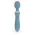 Bloom Orchid Wand - Genopladelig massagevibrator (turkis)