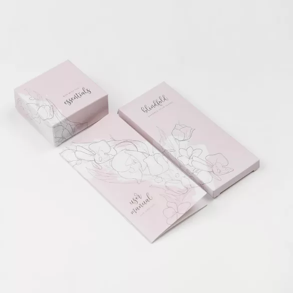 Bloom Orchid Wand - vibratorstav med massage - genopladelig - turkis