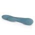 Bloom Violet Rabbit - kraftfuld G-punktsvibrator med klitorisarm (turkis)