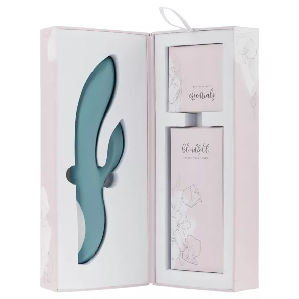 Bloom Violet Rabbit - rabbit vibrator med klitorisarm - turkis