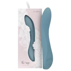   Bloom Rose - G-punkt vibrator - genopladelig - silikone - turkis