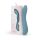 Bloom Rose - genopladelig G-punktsvibrator i silikone (turkis)