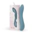 Bloom Rose - genopladelig G-punktsvibrator i silikone (turkis)