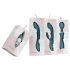 Bloom Rose - genopladelig G-punktsvibrator i silikone (turkis)