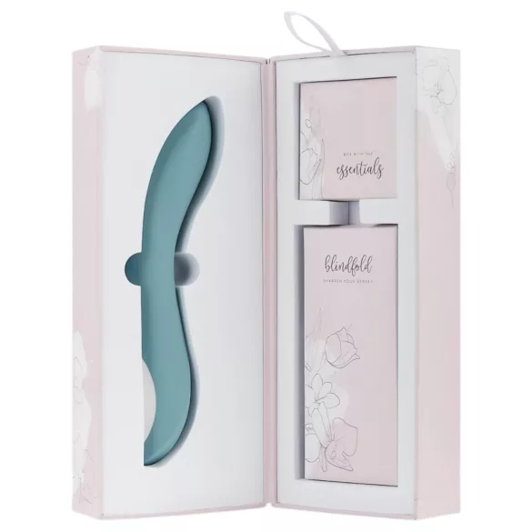 Bloom Rose - G-punkt vibrator - genopladelig - silikone - turkis
