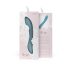Bloom Rose - genopladelig G-punktsvibrator i silikone (turkis)