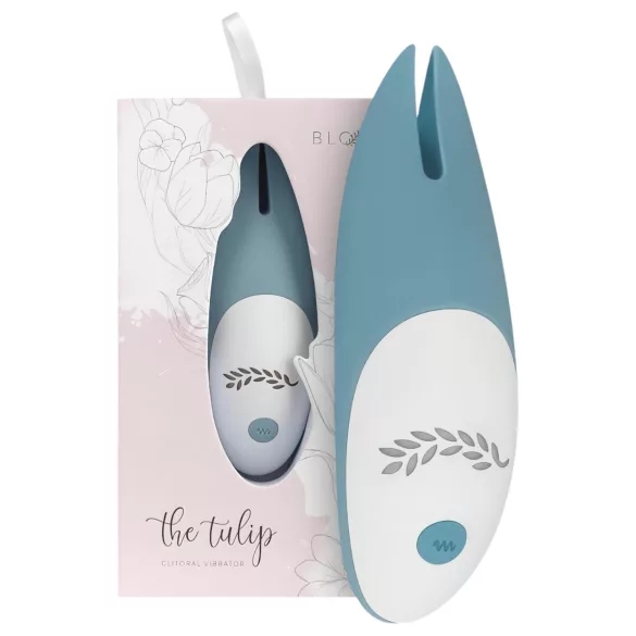 Bloom Tulip - klitorisvibrator - genopladelig - silikone - turkis